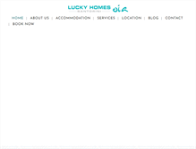 Tablet Screenshot of luckyhomes-oia.com